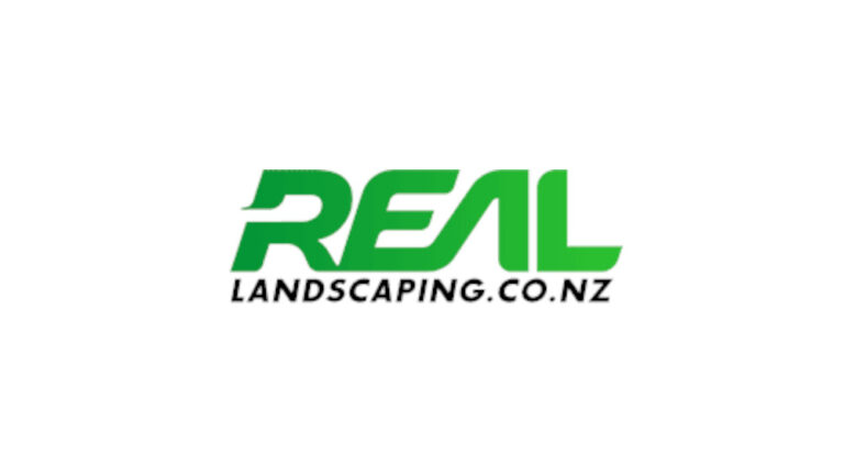 Real Landscaping logo banner 768x432