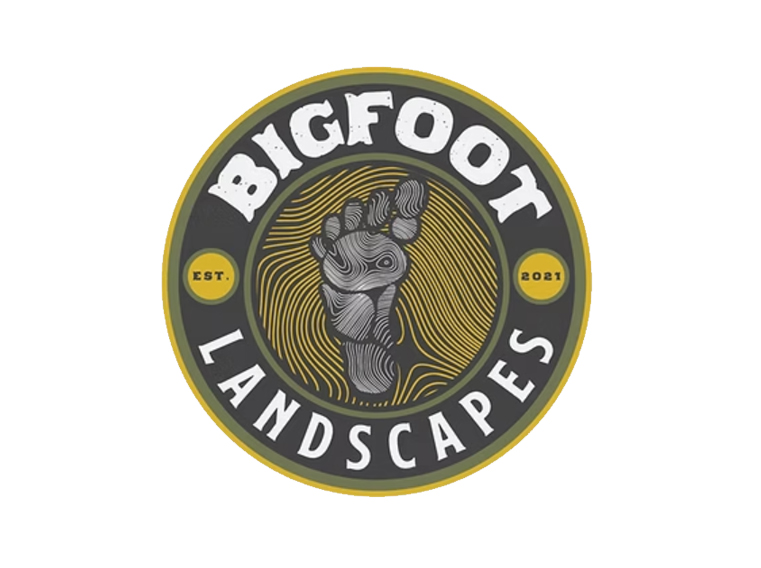 big foot landscapes logo