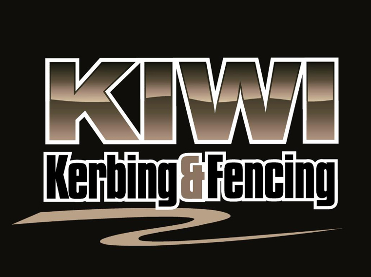 kiwi kerbing fencing logo