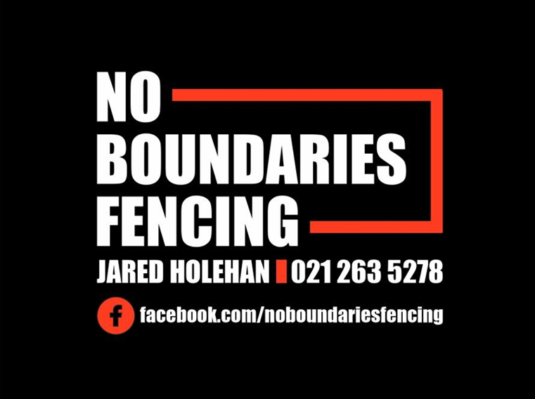 no boundaries fencing logo