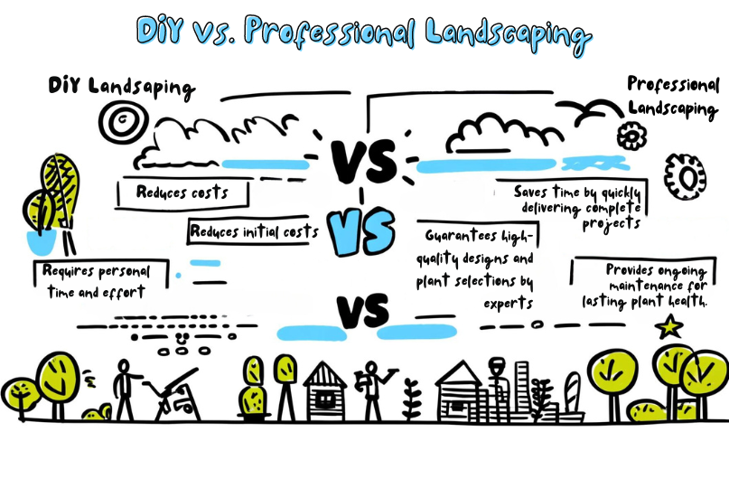 DIY Vs. Professional Landscaping: Pros and Cons